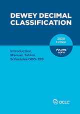 9781556530906-1556530900-Dewey Decimal Classification, 2020, Volume 1
