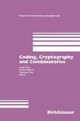 9783764324292-3764324295-Coding, Cryptography and Combinatorics (Progress in Computer Science and Applied Logic, 23)