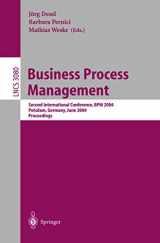 9783540222354-3540222359-Business Process Management: Second International Conference, BPM 2004, Potsdam, Germany, June 17-18, 2004, Proceedings (Lecture Notes in Computer Science, 3080)