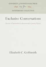 9780812281026-0812281020-Exclusive Conversations: The Art of Interaction in Seventeenth-Century France (Anniversary Collection)