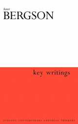 9780826457288-0826457282-Henri Bergson: Key Writings (Athlone Contemporary European Thinkers)