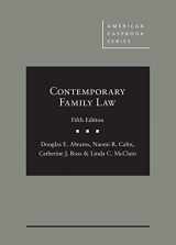 9781647085049-1647085047-Contemporary Family Law (American Casebook Series)
