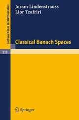9783540064084-3540064087-Classical Banach Spaces (Lecture Notes in Mathematics)