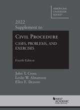 9781636599120-1636599125-Civil Procedure: Cases, Problems, and Exercises, 4th, 2022 Supplement (American Casebook Series)
