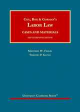 9781684679812-1684679818-Cox, Bok & Gorman’s Labor Law (University Casebook Series)