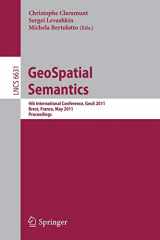 9783642206290-3642206298-GeoSpatial Semantics: 4th International Conference, GeoS 2011, Brest, France, May 12-13, 2011, Proceedings (Lecture Notes in Computer Science, 6631)