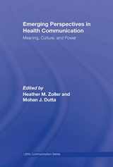 9780805861952-0805861955-Emerging Perspectives in Health Communication: Meaning, Culture, and Power (Lea's Communication)
