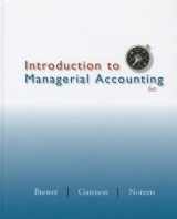 9780077688301-0077688309-Introductory Accounting II Managerial Accounting 6th Edition Cleveland State University