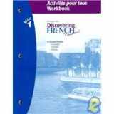 9780618298365-0618298363-Discovering French Bleu 1: Activities Pour Tous WORKBOOK (French Edition)