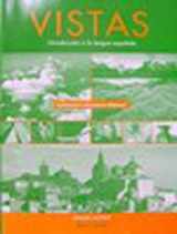 9781593343828-1593343825-Vistas: Introduccion a La Lengua Espanola- Instructor's Resource Manual
