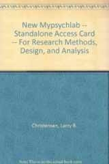9780205970599-0205970591-Research Methods, Design, and Analysis New Mypsychlab Standalone Access Card
