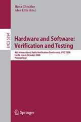 9783642017018-3642017010-Hardware and Software: Verification and Testing: 4th International Haifa Verification Conference, HVC 2008, Haifa, Israel, October 27-30, 2008, ... (Lecture Notes in Computer Science, 5394)