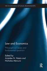 9781138081628-1138081620-Law and Economics: Philosophical Issues and Fundamental Questions (The Economics of Legal Relationships)