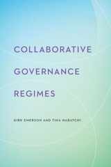 9781626162532-1626162530-Collaborative Governance Regimes (Public Management and Change)