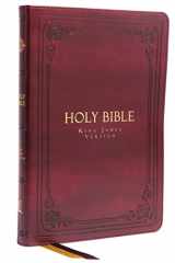 9780785241911-0785241914-KJV Holy Bible: Large Print Thinline, Burgundy Leathersoft, Red Letter, Comfort Print: King James Version