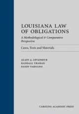 9781611631623-1611631629-Louisiana Law of Obligations: A Methodological & Comparative Perspective: Cases, Texts and Materials