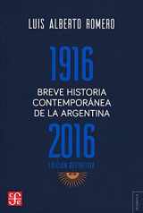 9789877191295-9877191296-Breve historia contemporánea de la Argentina: 1916-2016 (Spanish Edition)