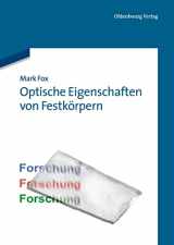 9783486712407-3486712403-Optische Eigenschaften von Festkörpern (German Edition)