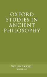 9780199238019-0199238014-Oxford Studies in Ancient Philosophy