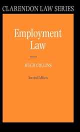 9780199566549-0199566542-Employment Law (Clarendon Law Series)