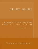 9780618356294-0618356290-Study Guide for Schubert's Introduction to Law and the Legal System, 9th