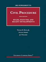9781647088446-1647088445-2021 Supplement to Civil Procedure, 5th, Rules, Statutes, and Recent Developments (University Casebook Series)