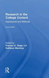 9781138824768-1138824763-Research in the College Context: Approaches and Methods