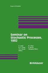 9780817636494-0817636498-Seminar on Stochastic Processes, 1992 (Progress in Probability, 33)
