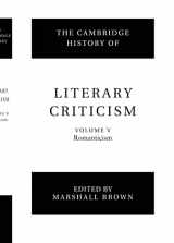 9780521317214-0521317215-The Cambridge History of Literary Criticism, Vol. 5: Romanticism