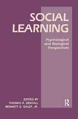 9780805801040-0805801049-Social Learning: Psychological and Biological Perspectives (Comparative Cognition and Neuroscience Series)