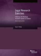 9781683281009-1683281004-Legal Research Exercises Following The Bluebook: A Uniform System of Citation (Coursebook)