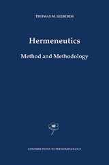 9789048166893-9048166896-Hermeneutics. Method and Methodology (Contributions to Phenomenology, 50)