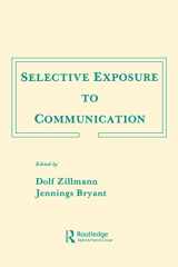 9780898595857-0898595851-Selective Exposure To Communication (Routledge Communication Series)