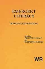 9780893913014-0893913014-Emergent Literacy: Writing and Reading (Writing Research)