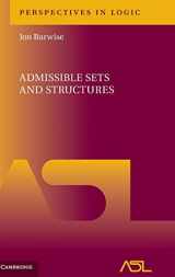 9781107168336-1107168333-Admissible Sets and Structures (Perspectives in Logic, Series Number 7)