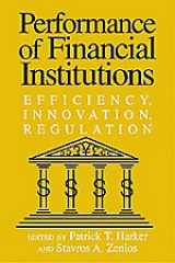9780521771542-0521771544-Performance of Financial Institutions: Efficiency, Innovation, Regulation