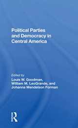 9780367298944-0367298945-Political Parties And Democracy In Central America