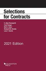 9781636593814-163659381X-Selections for Contracts, 2021 Edition (Selected Statutes)