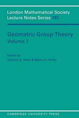9780521435291-0521435293-Geometric Group Theory, Vol. 1 (London Mathematical Society Lecture Note Series, Vol. 181) (London Mathematical Society Lecture Note Series, Series Number 181)