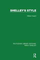 9781138645325-113864532X-Shelley's Style (RLE: Percy Shelley)