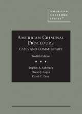 9781647086442-1647086442-American Criminal Procedure: Cases and Commentary (American Casebook Series)