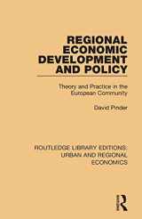 9781138102453-1138102458-Regional Economic Development and Policy: Theory and Practice in the European Community (Routledge Library Editions: Urban and Regional Economics)
