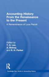 9780815322719-0815322712-Accounting History from the Renaissance to the Present: A Remembrance of Luca Pacioli (Routledge New Works in Accounting History)