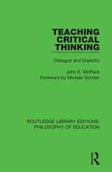 9781138695658-1138695653-Teaching Critical Thinking (Routledge Library Editions: Philosophy of Education)