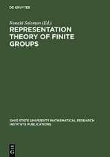 9783110158069-311015806X-Representation Theory of Finite Groups: Proceedings of a Special Research Quarter at the Ohio State University, Spring 1995 (Ohio State University Mathematical Research Institute Publications, 6)
