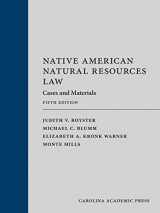 9781531024635-1531024637-Native American Natural Resources Law: Cases and Materials