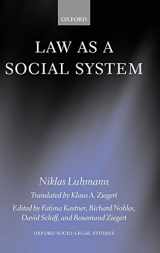 9780198262381-0198262388-Law As a Social System (Oxford Socio-Legal Studies)