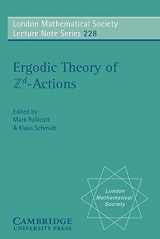 9780521576888-0521576881-Ergodic Theory of Zd Actions (London Mathematical Society Lecture Note Series)