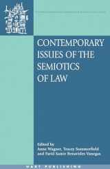 9781841135458-1841135453-Contemporary Issues of the Semiotics of Law (Oñati International Series in Law and Society)