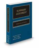 9780314640628-0314640622-Summary Judgment: Federal Law and Practice